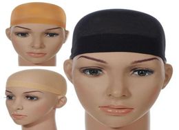 2Pcs Hair Mesh Wig Cap Hair Nets Wig Liner Hairnet Snood Glueless Dome Wig Cap Stretchable Elastic Hair Net7134097