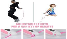 Electronic Counting Load Skipping Rope Digital Time Setting JumpRope with Counter Exercise Adjustable Skippings Ropes new293a213r5634428