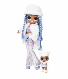 Winter Disco Snowlicious fashion big doll sister doll blind box doll handmade toys4147959