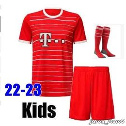 23 24 MUSIALA DE LIGT Soccer Jerseys Player Version MANE SANE HERNANDEZ BAYERN MUNICH GNABRY GORETZKA MULLER DAVIES KIMMICH Football Shirt Men Kids Kit 352