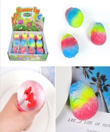 Toy Anti Stress Dinosaur Egg Novelty Fun Splat Grape Venting Balls Squeeze Stresses Reliever Gags Practical Jokes Toys Funny Gadgets7923051