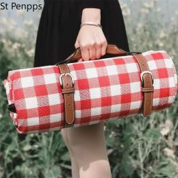 Mat Picnic Mats Thicken Outing Camping Beach Mat Leather Bandage Picnic Blankets Cloth MoistureProof For Outdoor Trekking Campiing