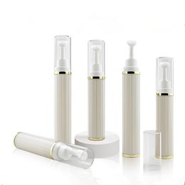 10/15ml Liquid Foundation Refillable Acrylic Bottles Cosmetics Eye Cream Roller Ball Vacuum Bottle Travel Portable