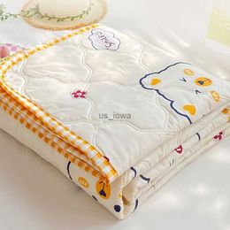 Blankets Summer Cute Cartoon Comforter Adults Kids Queen King Size Single Double Bed Thin Comforter Blanket Cool Quilt Bedspread for Home