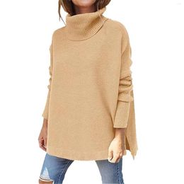 Women's Sweaters Womens Turtleneck Batwing Mens Long Sleeve Pullover Shirts Brand Clothes Dress Sweater For Men Button Up