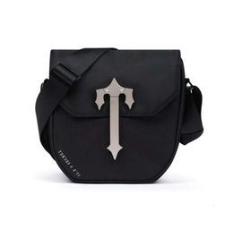 Men Trapstars COBRA T BAG BLACK SILVER Outdoor shoulder Handbag backpack Designer Tote bag Wallet crossbody Waist Camera Bags for 2988ESS