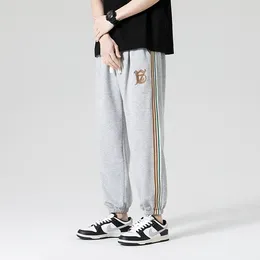 Men's Pants Casual Jogger Sports Trousers With Drawstring Waist And Elastic Cuff For Spring Summer