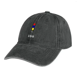 Berets 3DO Company Logo Classic T-Shirt Cowboy Hat Hard Man For The Sun Military Tactical Cap Men's Baseball Women's