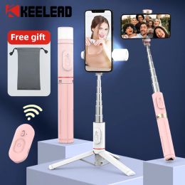Gimbal Portable Selfie Stick Telescopic Aluminium Alloy Tripod with Bluetooth Remote for Samsung Iphone Pro Max Xiaomi 12s Ultra Phone