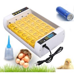 24 Egg Incubator Hatcher Matic Turning Temperatur qylARS toys2010252G