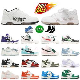 Trainers out of office OFFes Jogging White Designer Black White Orange For Walking White Sand Red Blue Yellow Mens Womens OG Original Designers Sneakers Trainers