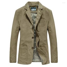 Men's Suits 2024 Spring And Autumn Suit Pure Cotton Casual Large Size Small Coat Jacket