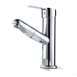 Bathroom Sink Faucets Copper Pl Faucet Basin Washbasin And Cold Retractable Cabinet Pl-Out Drop Delivery Home Garden Showers Accs Otvos
