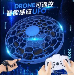 Mini Control Drone Induction Gesture Sensing Helicopter Model Watch Handle Remote UFO RC Aircraft Flying Ball Smart Magic Toys Wku9877307