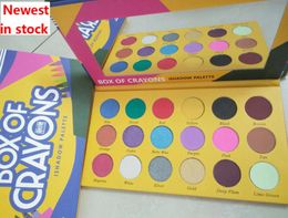 Newest Box of Crayons iShadow eye shadow Palette Cosmetics 18 colors Shimmer Matte Eye shadow Palette 9886674