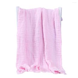 Blankets Solid Baby Towel Born Bath Comfortable Soft Hooded Bathrobe Summer Cotton Kids Blanket