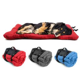 Waterproof Dog Bed Outdoor Portable Mat Multifunction Pet Dog Puppy Beds Kennel For Small Medium Dogs Y200330348F