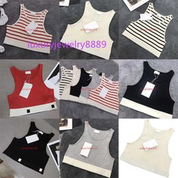 Summer Elastic Vests for Womens Tanks Fashion Letter Camis Vest Tops Print Brand Camis Outdoor Breathable Soft Touch Girls Sport Tee Clothing