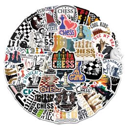 50 PCS Chess Game Laptop Stickers For Skateboard Guitar Car Fridge Helmet Ipad Bicycle Phone Motorcycle PS4 Notebook Pvc Decals