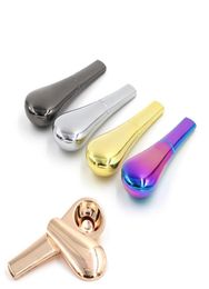 New Creative Spoon Smoking Pipe Portable Metal Herb Accessories With Magnets Gift Box Packing Hidden Hookah Tobacco Pipe c0722961372