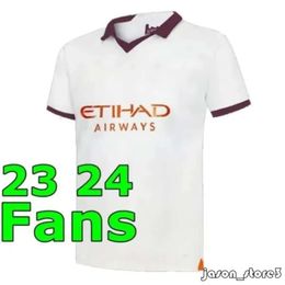 23 24 HAALAND Soccer Jerseys Man City Football Shirt DE BRUYNE RODRIGO GREALISH FODEN MANS CITIES BERNARDO RUBEN DOKU ALVAREZ Fans Player Men Kids Kit Sets 471