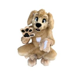 Adult Size Realistic dog Mascot Costume Halloween Christmas Fancy Party Dress CartoonFancy Dress Carnival Unisex Adults Outfit