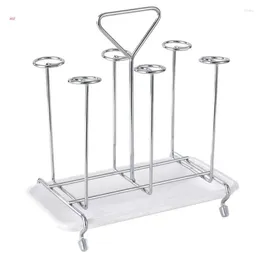 Kitchen Storage Adjustable Water Cup Drying Stand Stylish For Neat Surfaces Durable Drainer Organizer Holder