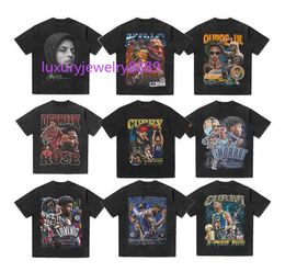 Customized High Quality Dtg And Screen Print Graphic Tee Shirts Heavy Weight 100% Cotton Vintage Stone Acid Wash t shirts