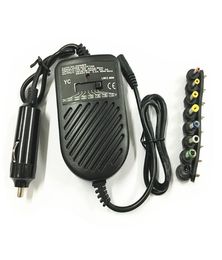 Universal DC 80W Car Auto Charger Power Supply Adapter Set for Laptop Notebook with 8 Detachable Plugs9784982