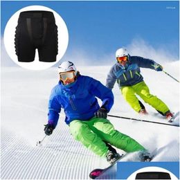 Motorcycle Apparel M5Tc 3D Hip Protections Pad Shorts Pants Bupads Protective Padded Short Crash Impact Gear For Skiing Skating Drop D Ot4Me