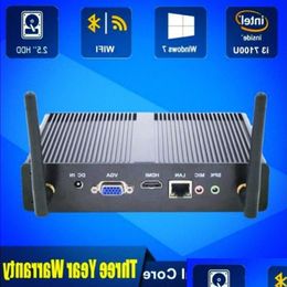 Mini Pcs Intel Core I3 7100U 6006U Pc Windows 10 Barebone Computer Ddr3 24Ghz Dgekr Drop Delivery Computers Networking Accessories Otx1W