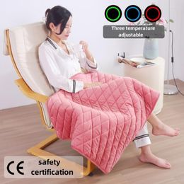 Carpets 5V USB Electric Blanket Multifunction Wearable Shawl Warm-up Heating Travel Portable Heater Home Office2839