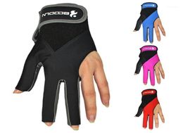 Wrist Support 1 PCS Pool Cue Gloves Billiard Three Cut Left Hands Accessories For Unisex Women And Men3343610