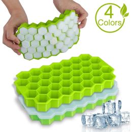 Other Bar Products Ice Cube Maker Silicones Mould Honeycomb Tray Magnum Silicone Mold Forms Food Grade Mold for Whiskey Cocktail