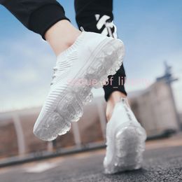 Men Running Shoes Sports Shoes Women Breathable Athletic Outdoors Sneakers Air Cushion Men Adults Trainers Lace-up Male Sneakers v78