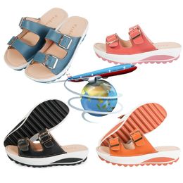 Top New Sandals Women Summer Fashion Beach shoes Flip-flops Casual sandals flat bottomed slippers Beach Shoes GAI 35-42