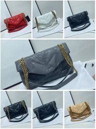 Luxury Zipper Cross Body Bag Designer Bags Pure Red 5-Colour Bag lattice Flip bag letter Fashion Single Shoulder Bag Handbags Purses flap WYG