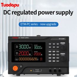 Tuodapu Programmable DC Regulated Power Supply 15V 60A Adjustable Constant Voltage Constant Current Programmable DC Power Supply