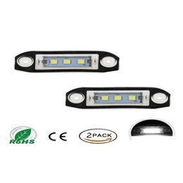 Car Bulbs 2Pcs Canbus Led Licence Plate Light For S80 Xc90 S40 V60 Xc60 S60 C70 V50 Xc70 V70 White Car-Styling Number Lamp1522698 Drop Otw0Y