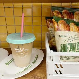 Mugs Water Bottle Bpa Free Cups And Kawaii Outdoor Portable Mug Wholesale Taza Drinking Bottles Reusable Creative Cute