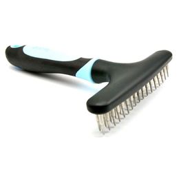 Pet Dog Short Long Thick Hair Fur Shedding Remove Cat Groom Rake Brush Comb314G