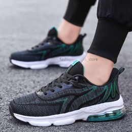 Men's Breathable Blade Running Shoes Lightweight Comfortable Outdoor Sports Sneakers Walking and Training Mesh x66