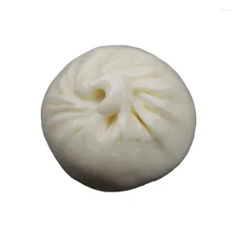 Decorative Flowers 67JE Simulation Steamed Buns Dumplings Model Fake Display Props Chinese Breakfast Toy