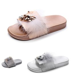 Designer slipper women mens summer sandals fashion canvas Flats Mule Platform High Heel Sandal platform sliders Shoe GAI black