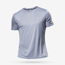 Multicolor Quick Dry Short Sleeve Sport T Shirt Gym Jerseys Fitness Trainer Running TShirt Mens Breathable Sportswear 240301