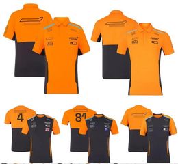 2024 New F1 Racing Polo Shirt Summer Team Short Sleeve T-Shirt Same Style Customised