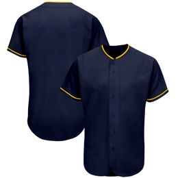 Fashion Blank Baseball Jersey Plain Button-Down Breathable Soft Tee Shirts for Men/Kids Outdoors Game/Party Big size Any Color 240305