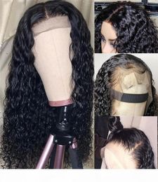 Natural 13x6 Water Wave Lace Front Wig Human Hair Vendors Pre Plucked Transparent Waterwave Lace Front Wig 360 Frontal3793428