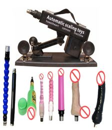 China Automatic Sex Machine Gun with Many Dildo Automatic Sexual Intercourse Machine with 8pcs Attachments for Men and Women1346305