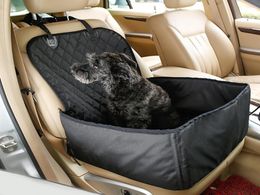 Pet Dog Breathable Mesh Carrier Pad Waterproof Dog Seat Bag Basket Foldable Safe Carry House Cat Puppy Bag Travel Car Seat5208085